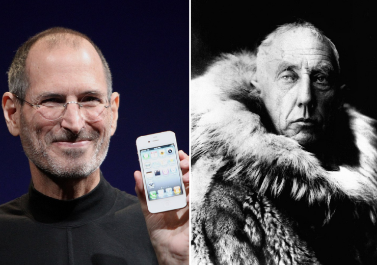 Steve Jobs and Roald Amundsen