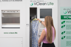 Drop-and-go dry cleaning vending machines arrive in London with VClean