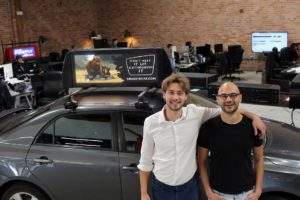 Firefly’s on-car advertising platform that displays ads customised to locations set for global launch