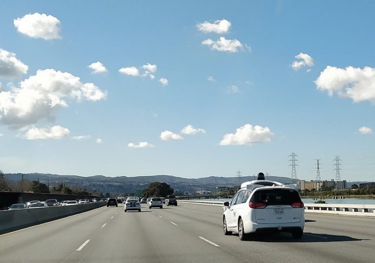 Waymo driverless car in San Francisco