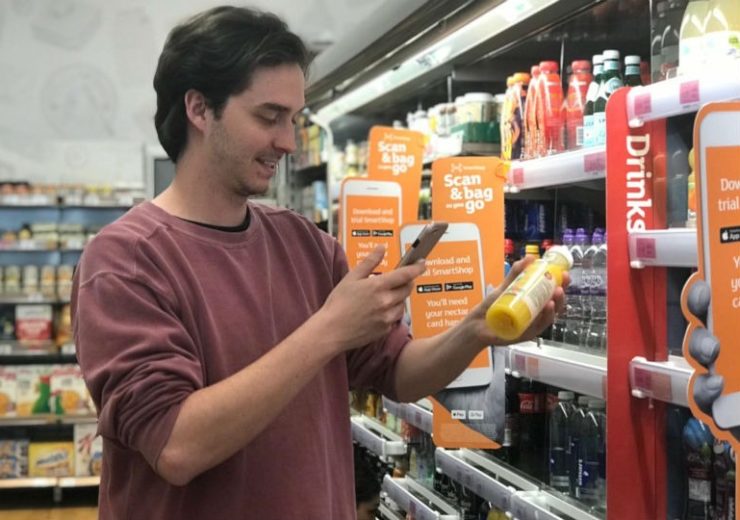 Customers try out Sainsbury's first checkout-free store (Credit: Sainsbury's)