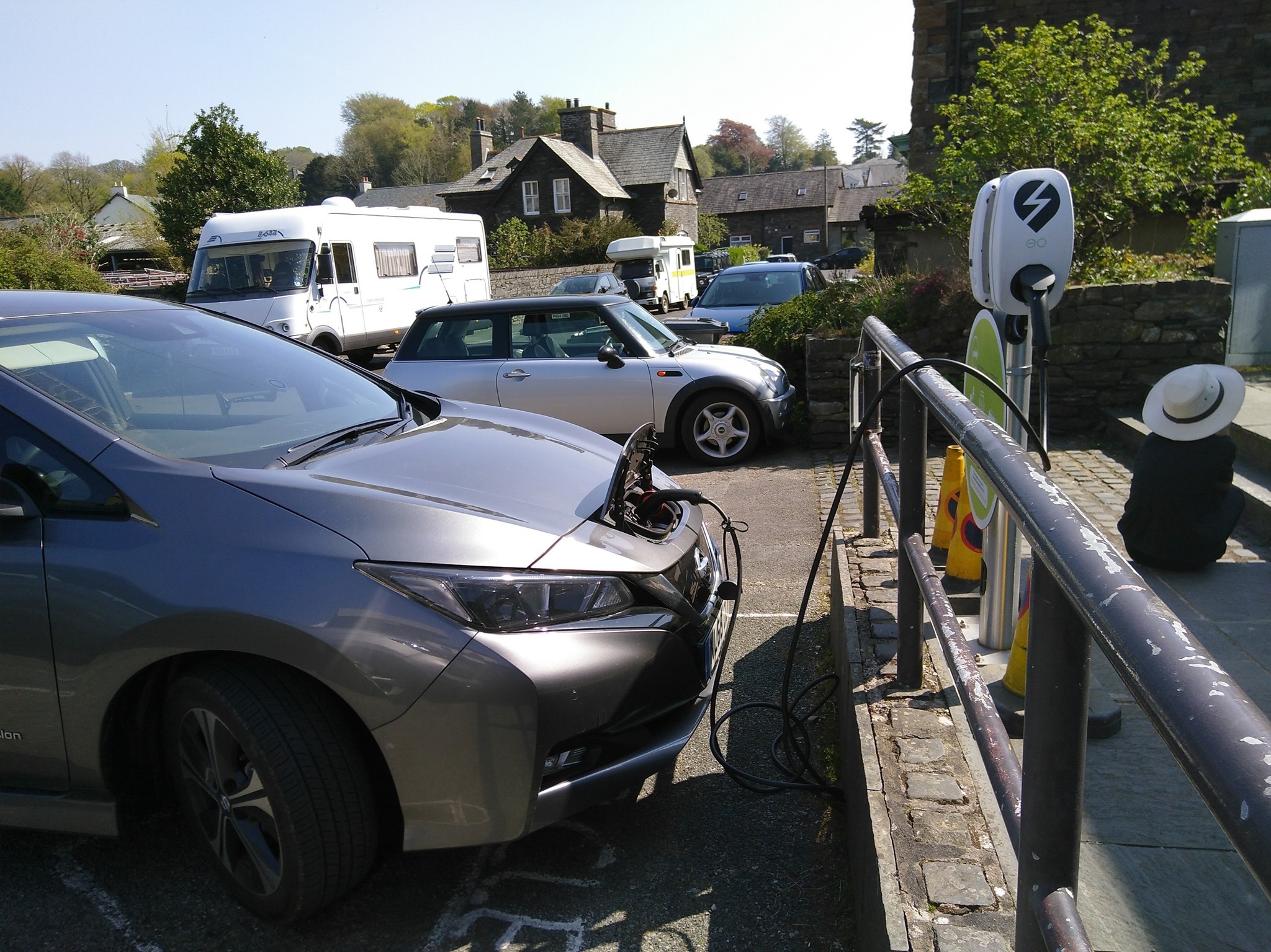 Electric vehicle charging rural