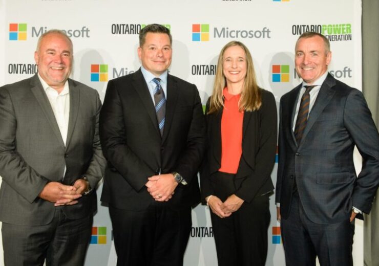OPG, Microsoft partner to deliver clean energy solutions in Ontario